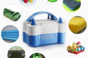 New Balloon Air Pump Electric High Power Two Nozzle Air Blower Balloon Inflator Pump Fast Portable Inflatable Tool