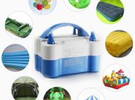 main image for ad New Balloon Air Pump Electric High Power Two Nozzle Air Blower Balloon Inflator Pump Fast Portable Inflatable Tool