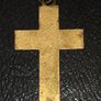 Vintage Enamel Cross pendant Image 4
