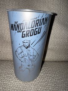 Blue Mandalorian And Grogu Colour Changing Cup
