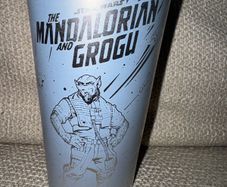 Blue Mandalorian And Grogu Colour Changing Cup