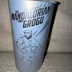 Blue Mandalorian And Grogu Colour Changing Cup