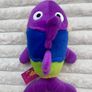 Fiesta The Fish Philosophy Pete The Perch Purple Plush Fish approx. 20 cm. long Used Please see photos Image 2