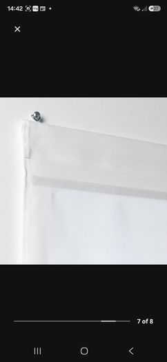 Ikea Roman Blind (White)