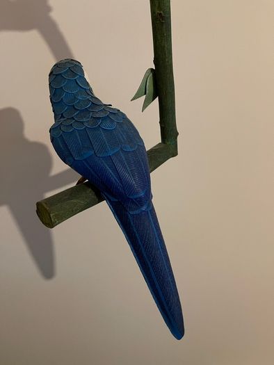 Handmade bird parrot