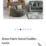 corner sofa amd swirl chair Image 9