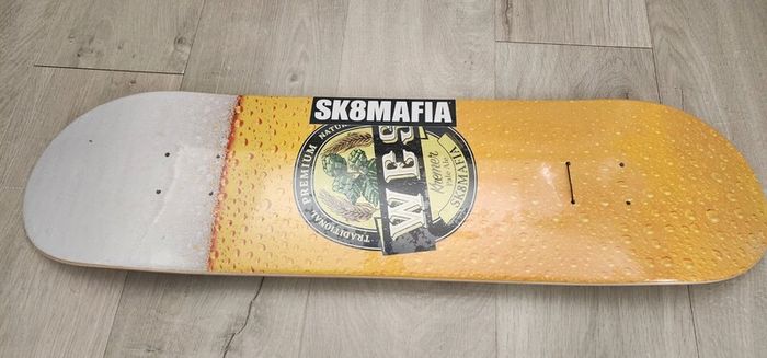 NRP 65Eur Sk8mafia Skateboard Deck Premium Kremer (Beer) 8.0"