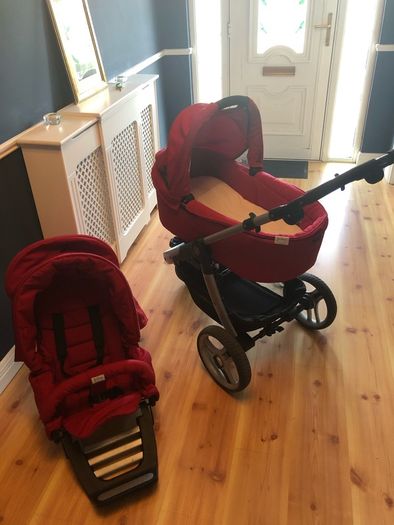 Teutonia Spirit S3 Buggy & Carrycot