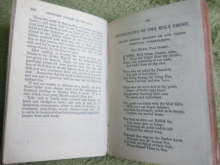 Antique Book Religious Christianity
