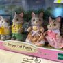 Sylvanian Families Striped Cat Family Image 2