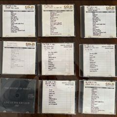 Job lot of thirty one Sisters of Mercy live bootleg recordings plus one CD of demo recordings. All look in good condition. See photos for shows and dates. Sold as a job lot. Bargain!