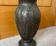 Chunky Vintage Genesis Fine Arts Steve Finney Vase 2005