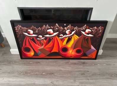 Andean Oil painting