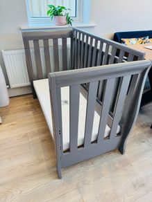 Obaby Stamford Classic Cot Bed - Grey