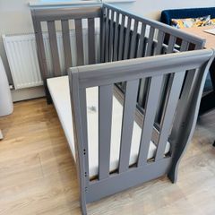 Obaby Stamford Classic Cot Bed - Grey