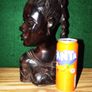 Hand Carved Wood Busts. Image 4