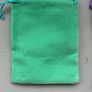 Drawstring velvet bag Image 4