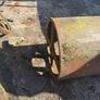 Single cast iron roller Image 3