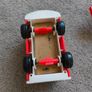 Vintage 1960s/1970s Fisher-Price Toy Lot - Jet, Mini-Bus, Train & 5 Figures Image 8
