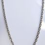 Vintage heavy, long Squared Link Sterling Silver 925 Chain length 28" - 18,7g Image 3