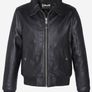 New Schott NYC LC930D Pilot Cowhide Leather Men's Jacket, Removable Collar Image 3