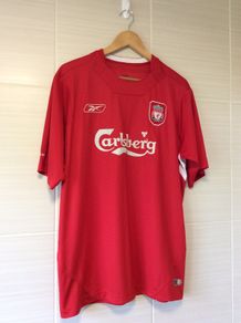 Liverpool Jersey. Official Reebok Mens Home Jersey Season 2004-2006.Original From The Time. Not A Modern Day Remake.