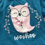 Long sleeved top with an owl, 122cm, 6-7 years Image 2