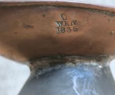 1835 Irish Copper Pub Measure King William Iv County Meath