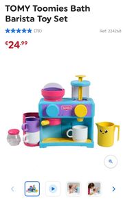 Baby Barista bath toy set