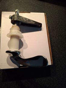2  Chrome Toilet Handle