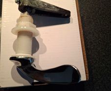 2  Chrome Toilet Handle