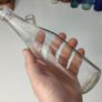 219 - Set of 2 Vintage Clear Glass Decorative Collectible Bottles Image 6