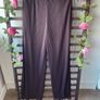 trousers Bnwt Zara size large pleated wide leg trousers plum shade Image 9