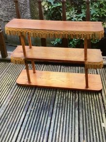 Vintage Genuine wood shelving unit