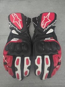 Alpinestars sp8 mens gloves worn once