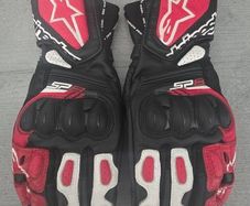 Alpinestars sp8 mens gloves worn once