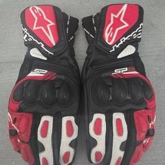 Alpinestars sp8 mens gloves worn once