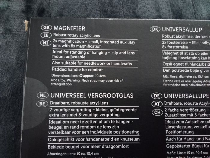 Hobbyist Magnifier.