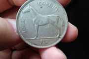 1939 Ireland Silver Half Crown Coin