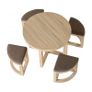 Cambourne Stowaway Dining Set Image 6
