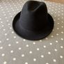 Elegant Men's Fedora Hat - Soft Fleece-Blend Image 2