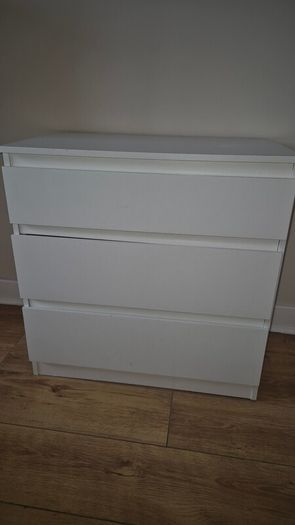 IKEA KULLEN 3-Drawer Chest - White
