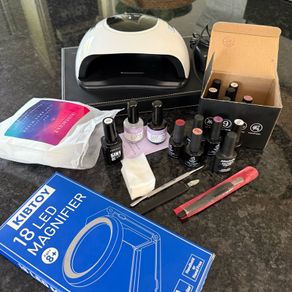 UV Nail Lamp + accessories