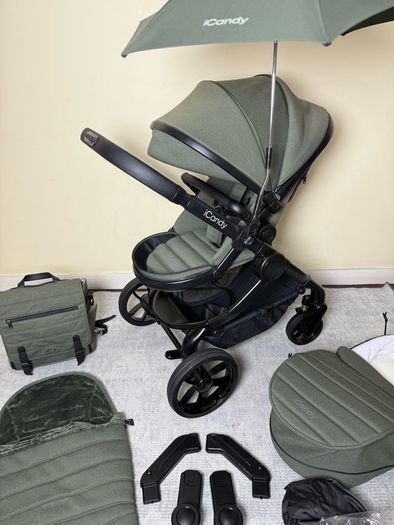 As NEW icandy Peach 7 travel system