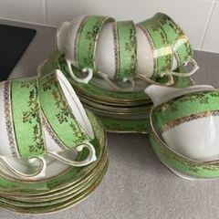 Vintage China Tea Set Cake Platter