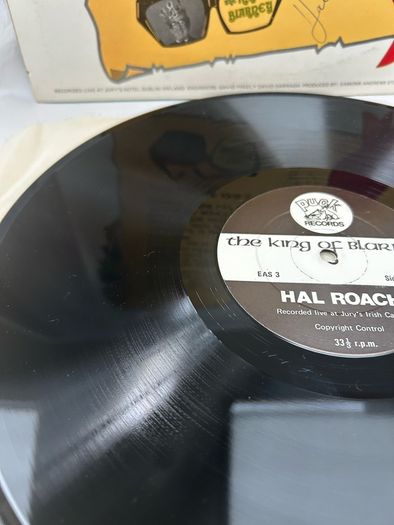 Hal Roach Irish Comedian Record and SIGNED sleeve