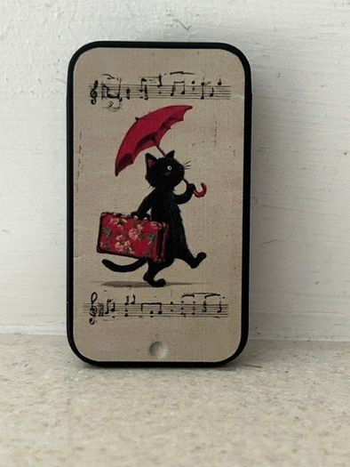 Black Cat Match Box