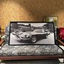 Will and I clearance jaguar e type large framed picture Image 3