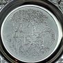 Interesting Minature Silver Plate Image 7