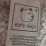 Camouflage hoodie 12/18 months barely worn or marron one Image 2